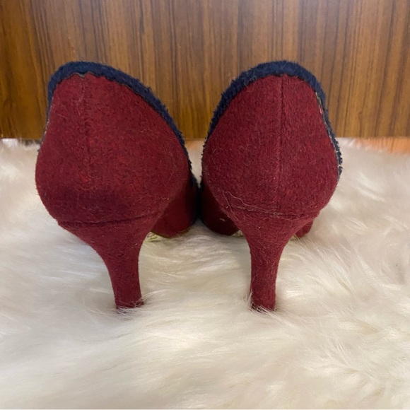 BNWOT Irregular Choice women’s Union Jack floral stiletto high heels size 39 - Picture 3 of 11